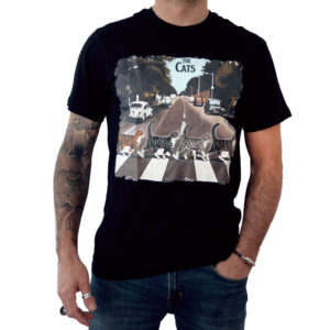 Remera Gato Beatles